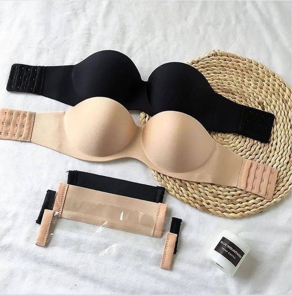 Бюстгальтер без лямок ЧЕРНЫЙ